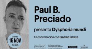 Radio Coctelera: presentación del libro Dysphoria Mundi, por Paul B. Preciado